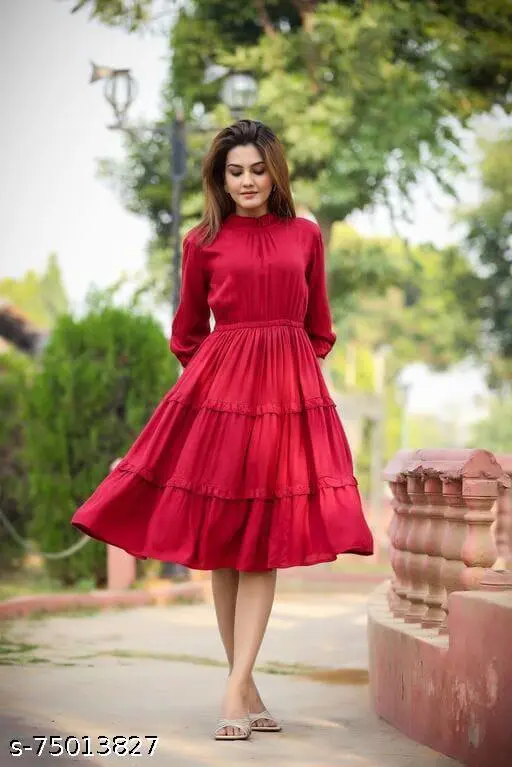 TRENDY MODERN COMFORTABLE WOMEN DRESSES